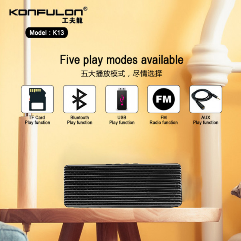 Konfulon Bluetooth Speaker 4.2 K13