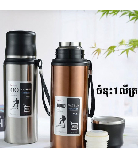 316 stainless steel thermos cup large-capacity men's and women's high-end business tea cups outdoor portable