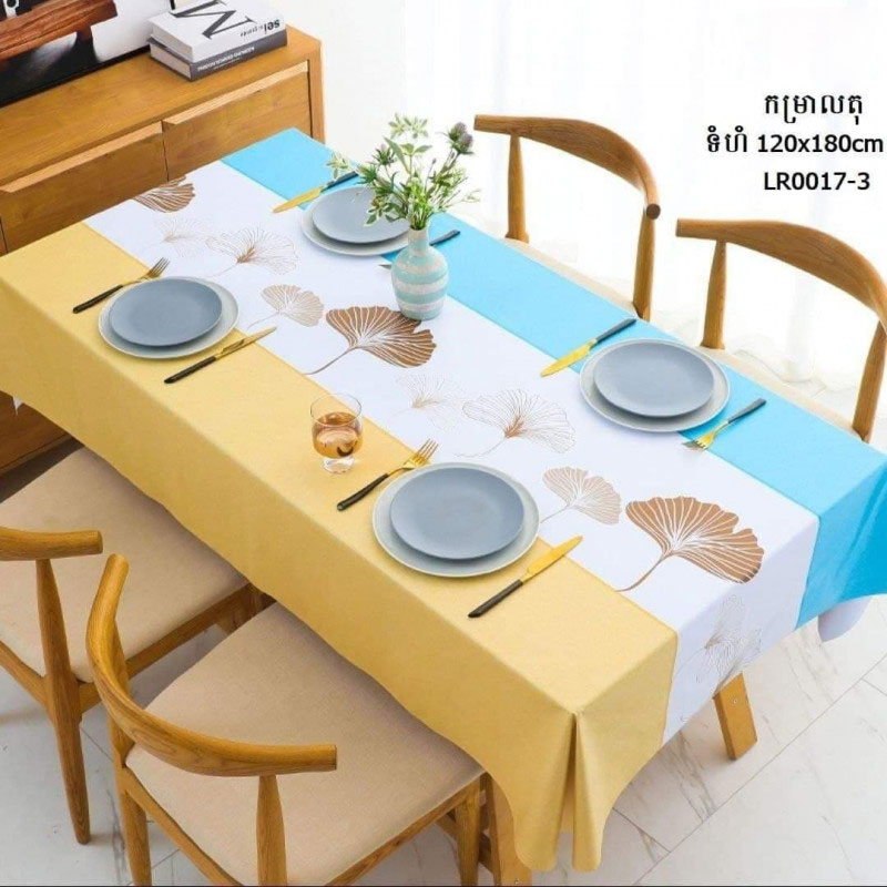 Set Zhuo tarpaulin seat cloth table cloth rectangular