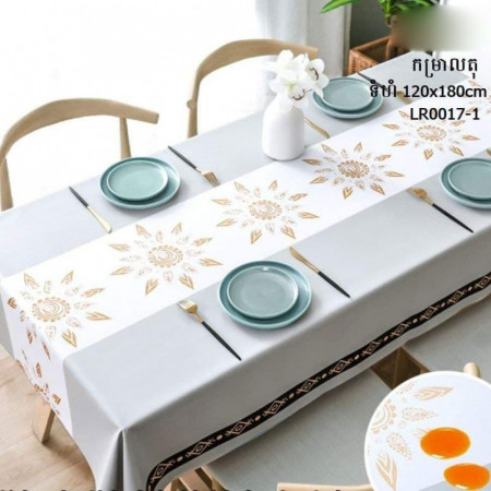 Tablecloth waterproof and oil-proof disposable European style