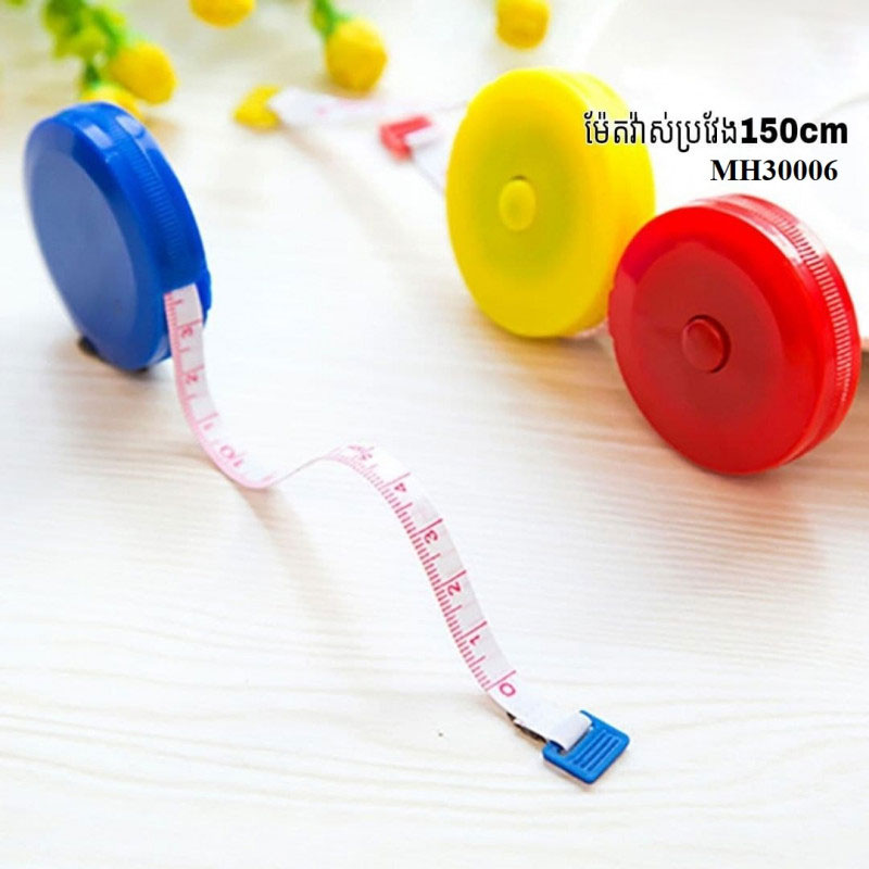 Wheat Line Retractable Plastic Tape Measure Clothes Ruler Soft Ruler Tape Measure Creative Home Automatic