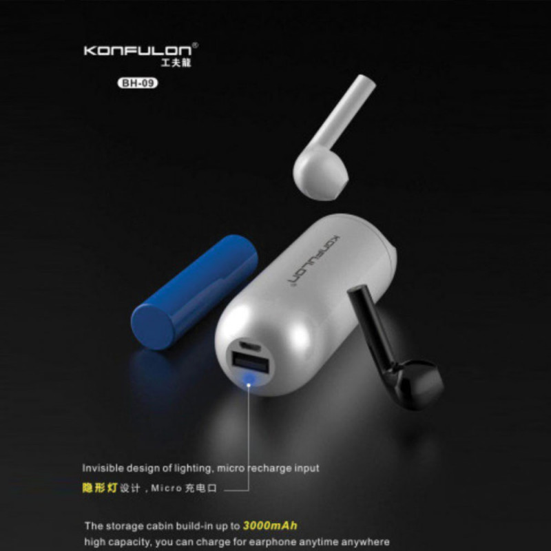 Konfulon Blutooth headset earphone model ：BH-09