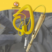69 Store 6V-24V Car Circuit Tester Probe Light System Test Probe Lamp Auto Light Lamp Voltage Test Pen Detector Copper