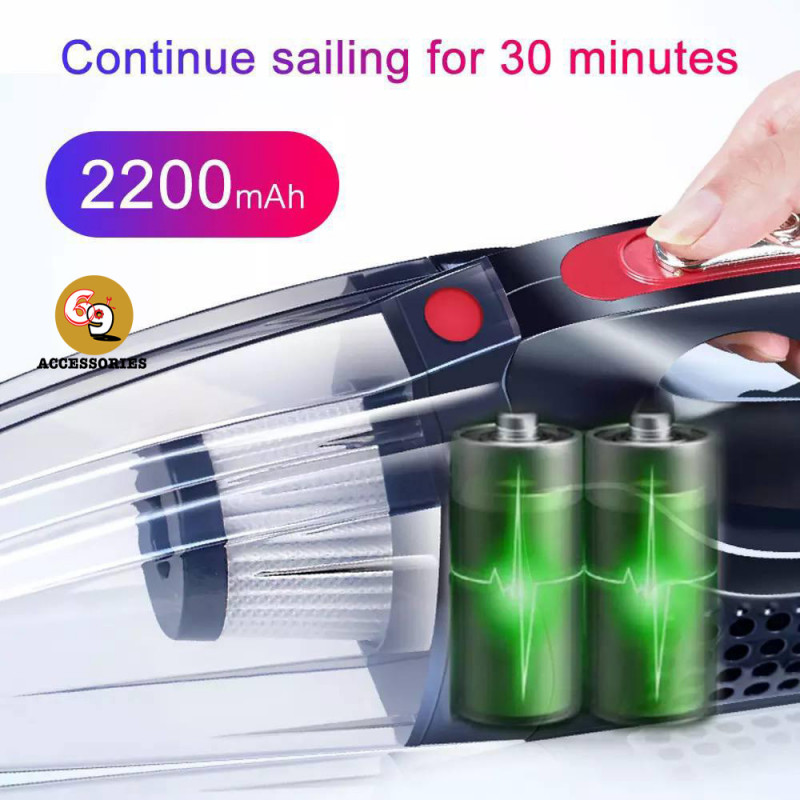 120W Car Vacuum Cleaner for Car wireless Portable Handheld Vacum Cleaner Vaccum Strong Power Suction 5000Pa Interior