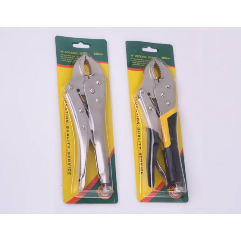 Locking Pliers Gourd Mouth Straight Jaw Lock Mole Plier High Carbon Steel