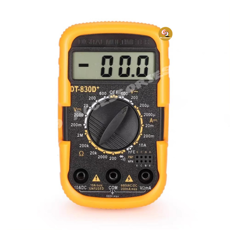 DT830D+ Multimeter Accurate Meansurement Voltage Tester for resistance 