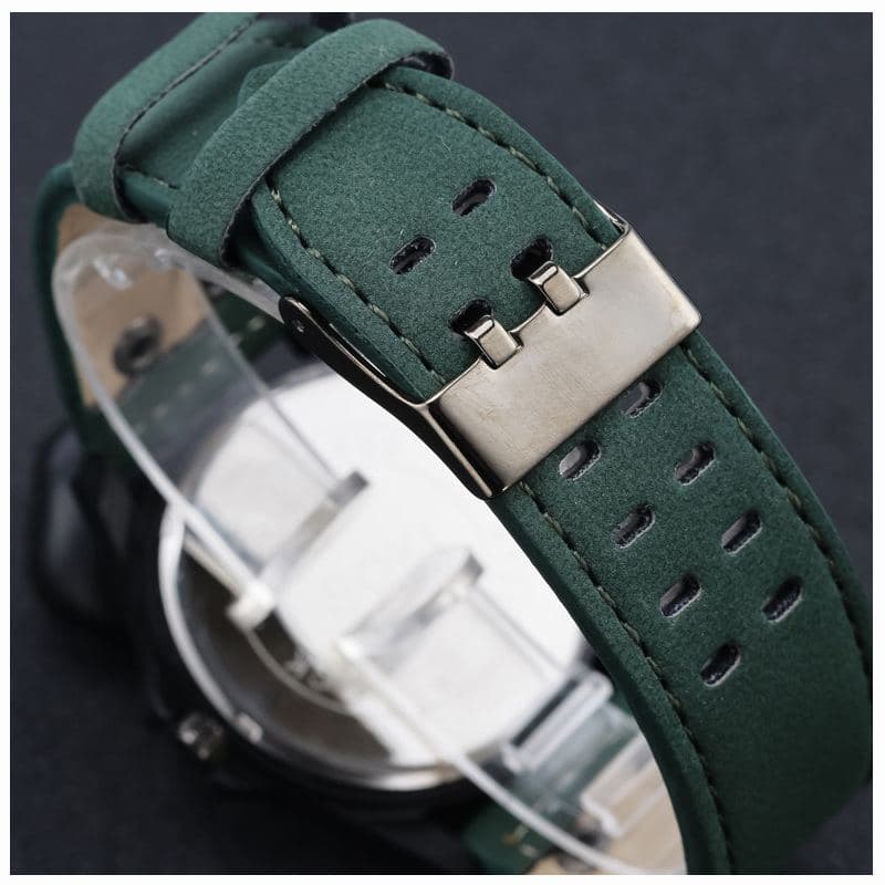 SOKI Fashion Men's Military Watch Women Nylon Belt Calendar Quartz Watch