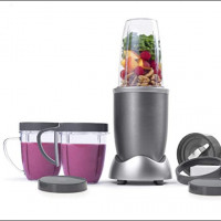 BuyOn Cheap Blender with 4 bottles