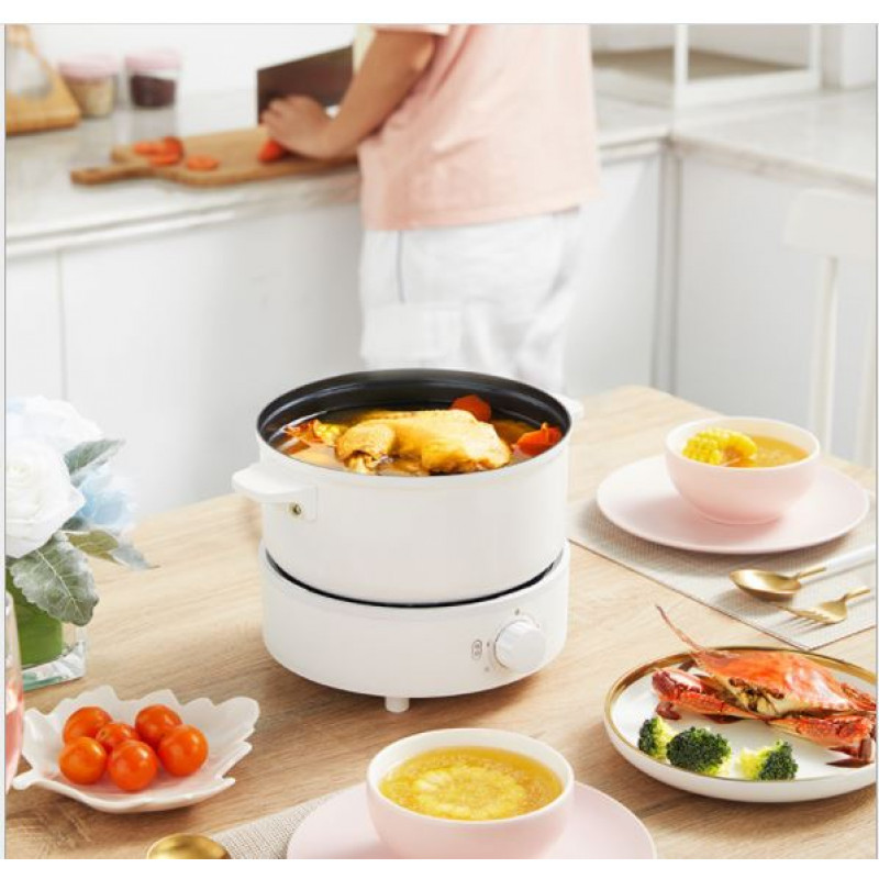 Soup pot and electric steamer