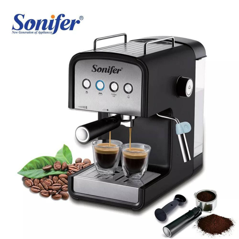 Make coffee and steam milk (Sonifer)