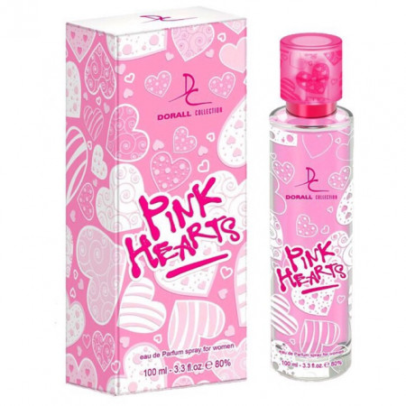 DC PINK HEARTS FOR WOMEN  EDT 100ML
