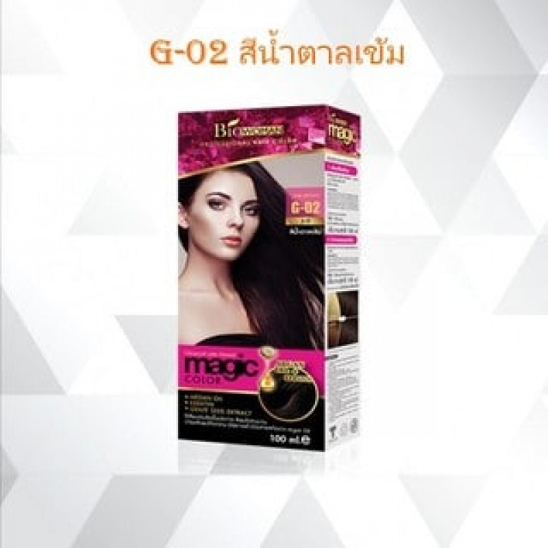 BIOWOMAN MAGIC COLOR DARK BROWN G-02 100ML 4x100ML