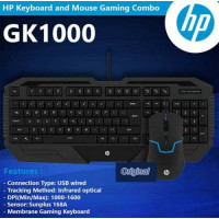 HP Gaming Mouse and Keyboard Combo GK1000