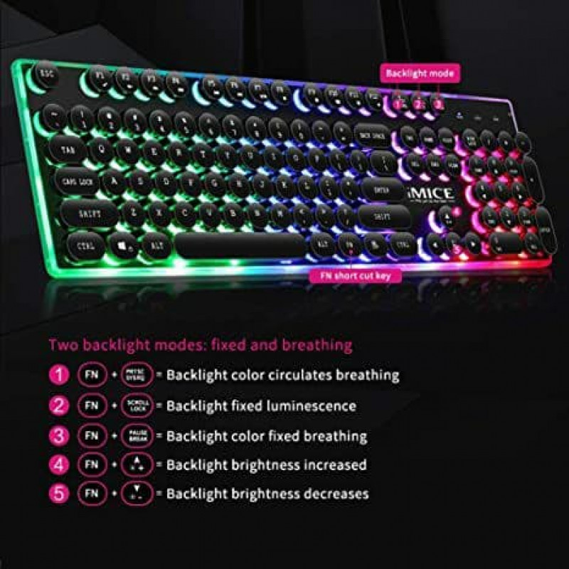 iMice AK-700 Wired Gaming Keyboard