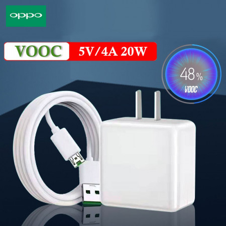 OPPO Adapter Fast Charger Cable R17 VOOC 20W 