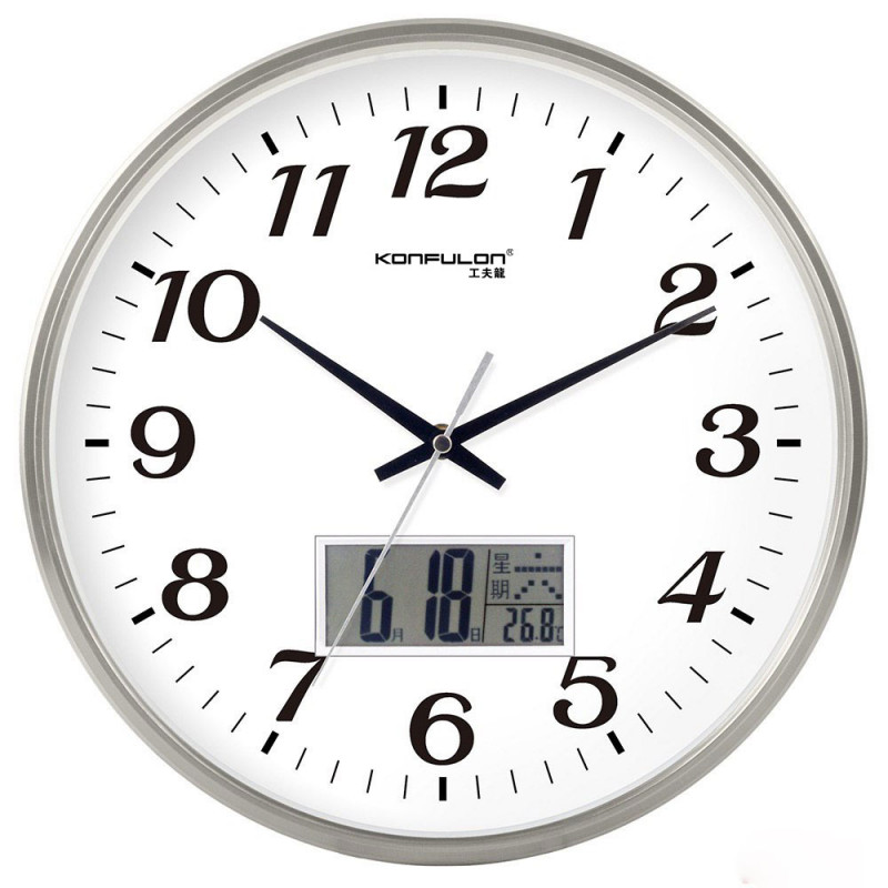 Konfulon Clock GZ01 Clock​ 12 inch