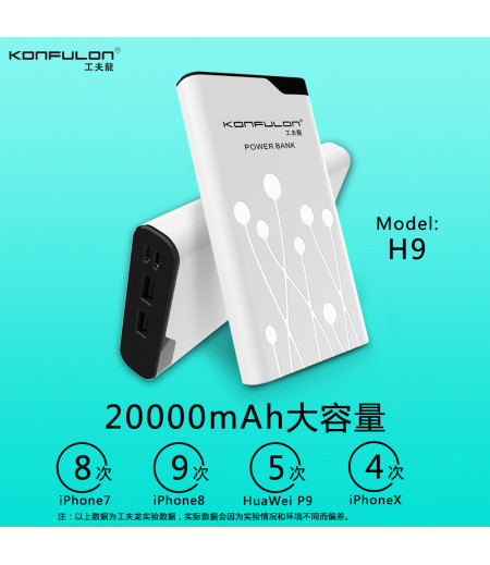 Konfulon Powerbank H9 20000mAh