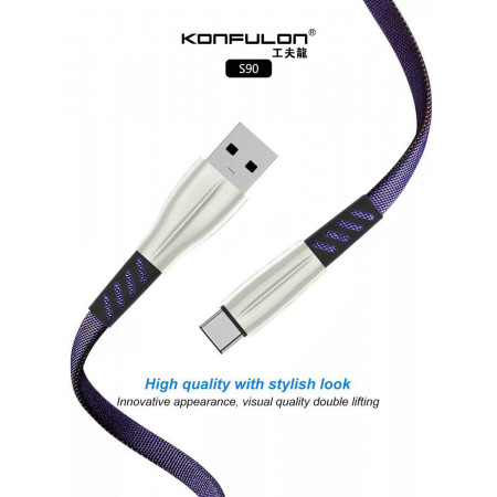 Konfulon Charger Cable S90 Type-C