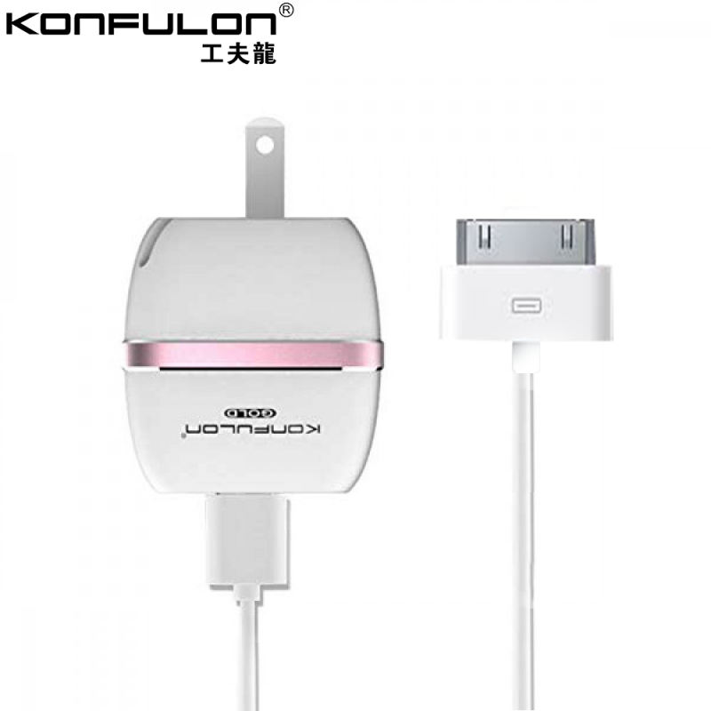 Konfulon Adapter+iPhone4 Cable C25 - IP4G/4GS