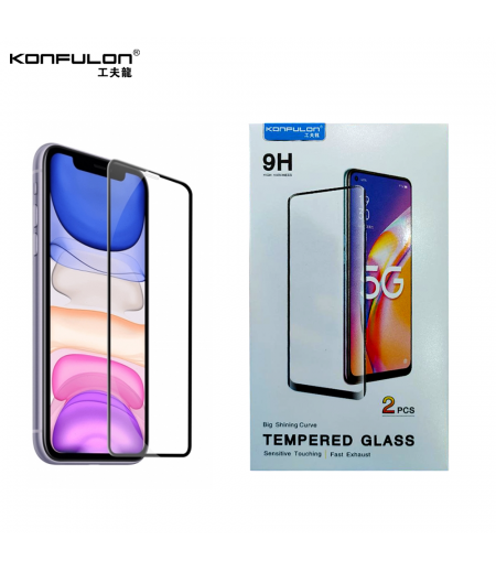 Konfulon iPhone Screen protection Tempered Glass 9H High Hardness XsMax / 11 Promax /12 Promax /13 Promax