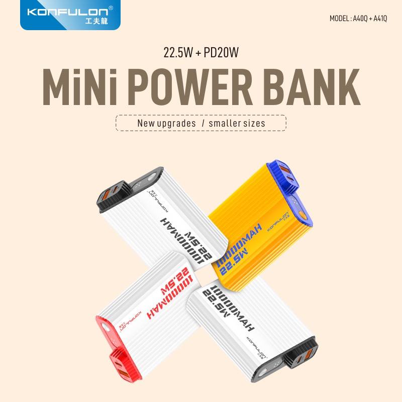 KONFULON MINI POWER BANK 10000MAH MODEL A40Q