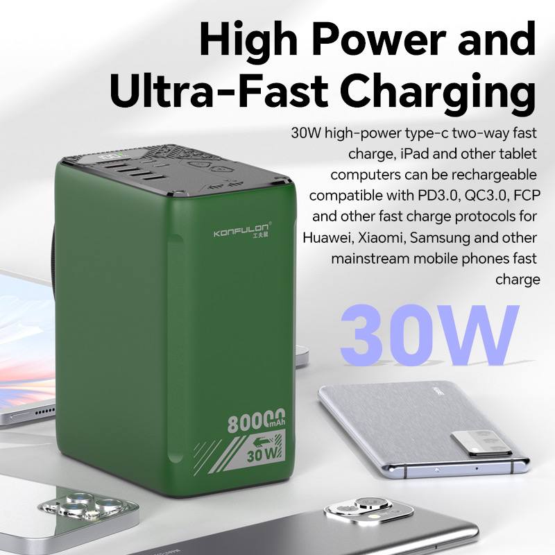 KONFULON POWER BANK 80000MAH MODEL A49Q