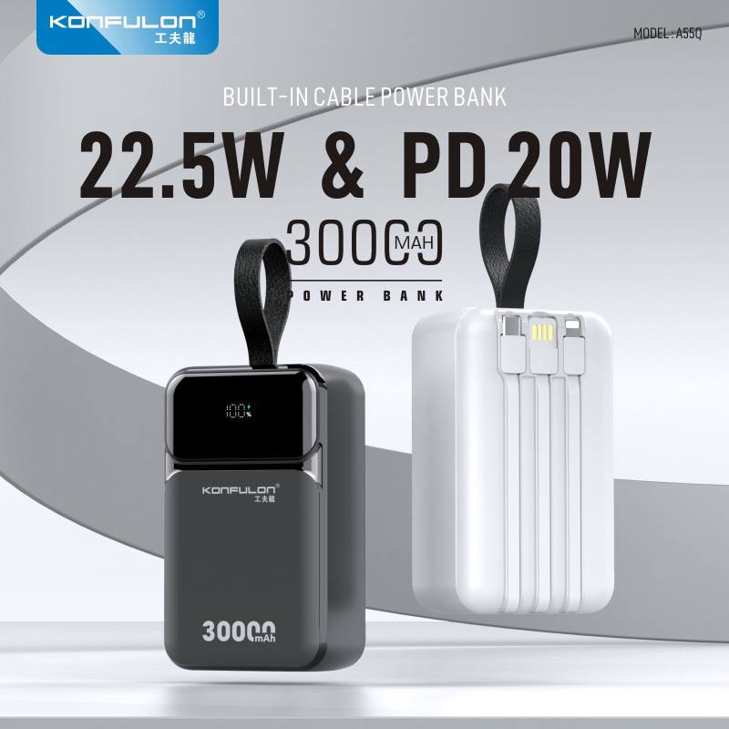 KONFULON POWER BANK 30000MAH MODEL A55Q