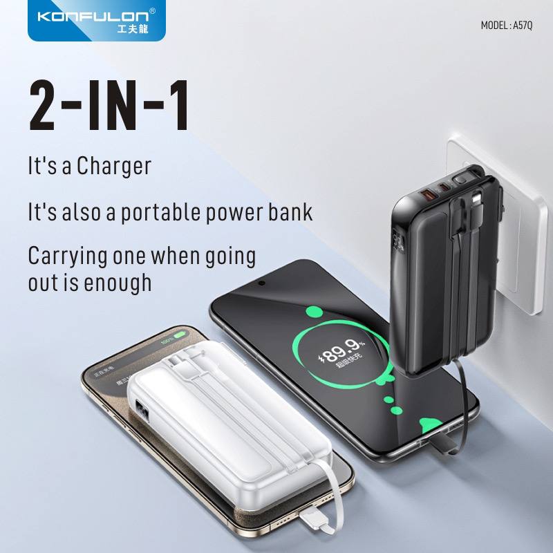 KONFULON POWER BANK 20000MAH MODEL A57Q