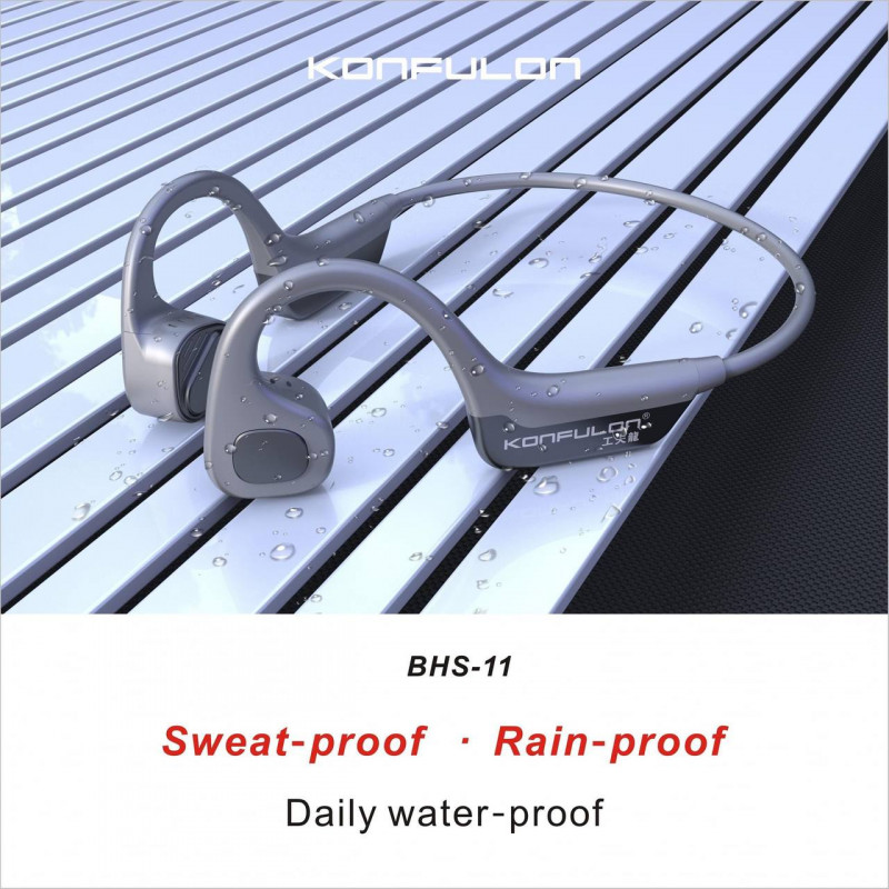 Konfulon Bluetooth Sport earphone Sreamlined body BHS-11