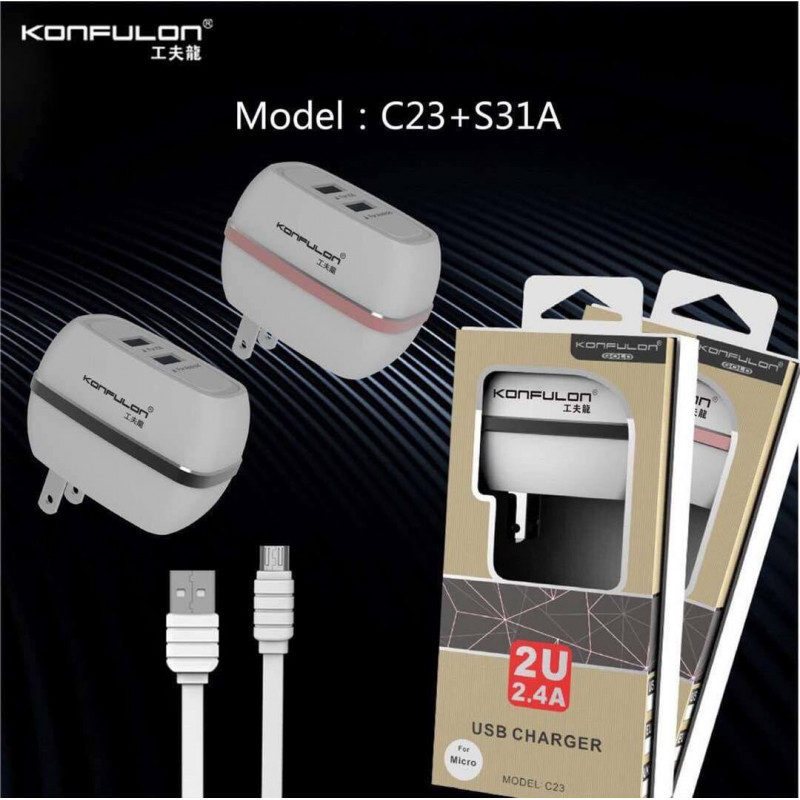 Konfulon Adapter + Micro Cable C23-Micro