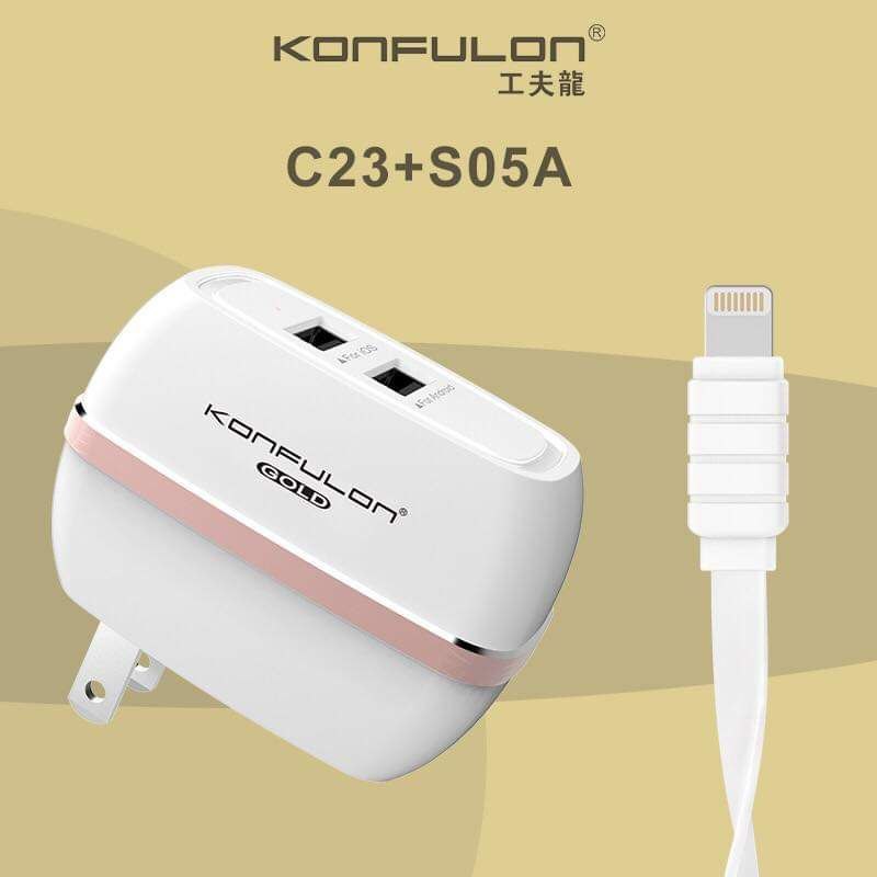 Konfulon Adapter+cable C23-Lightning