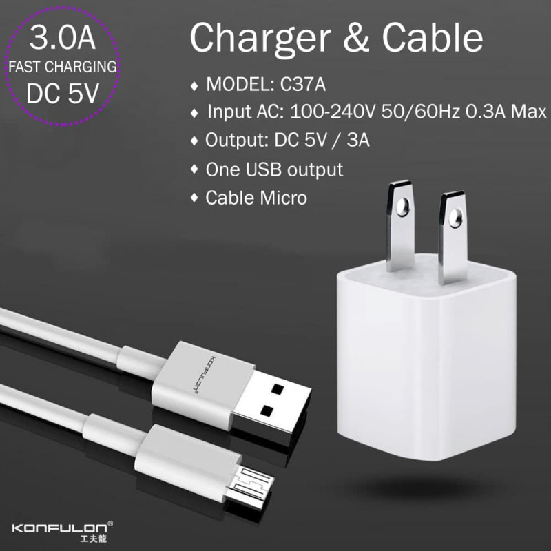 Konfulon Adapter+Cable C37A Micro