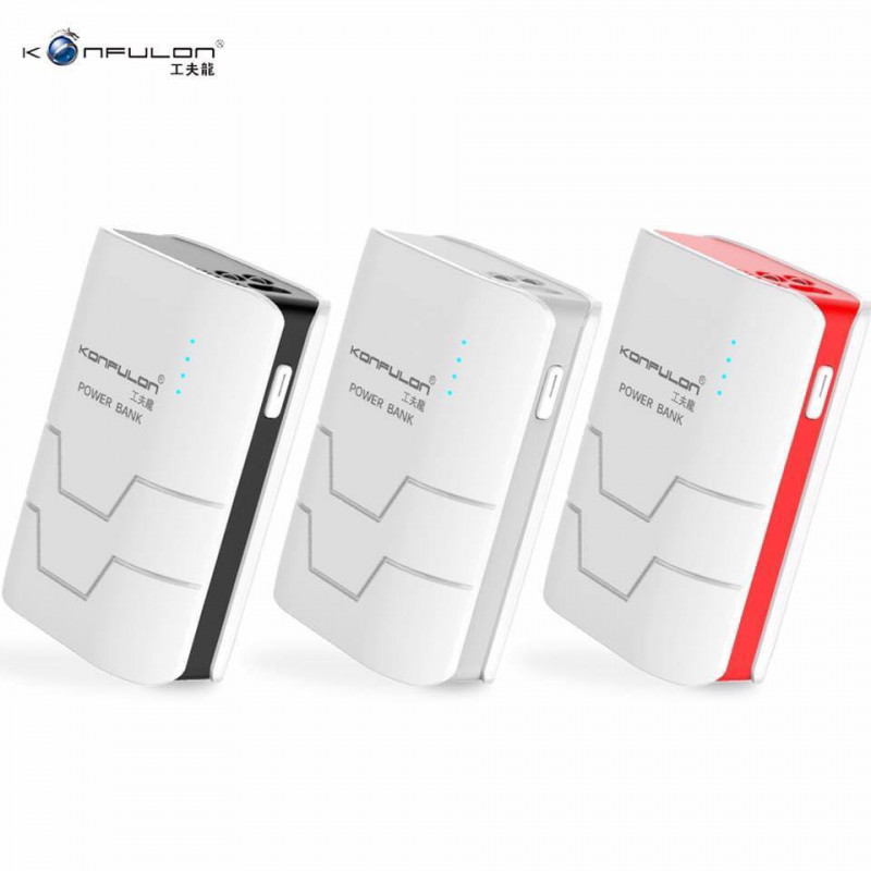 Konfulon Powerbank 5000mAh  Dual USB model : Capsule mini 