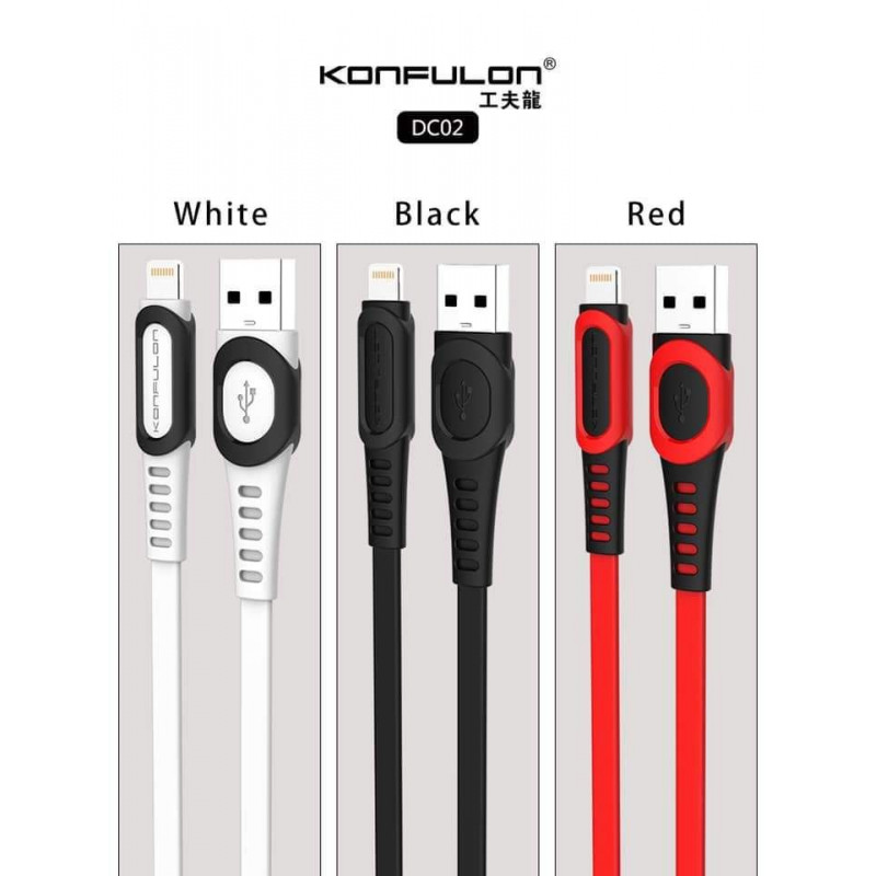 Konfulon cable Model: DC01 Micro DC02 iPhone DC03 Type-C