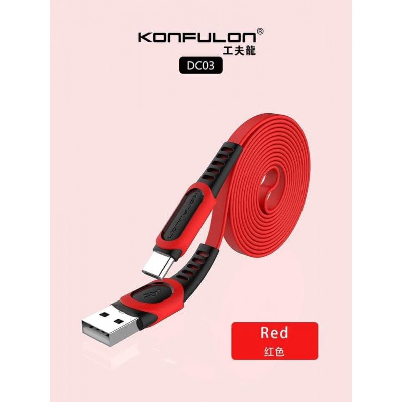 Konfulon cable Model: DC01 Micro DC02 iPhone DC03 Type-C