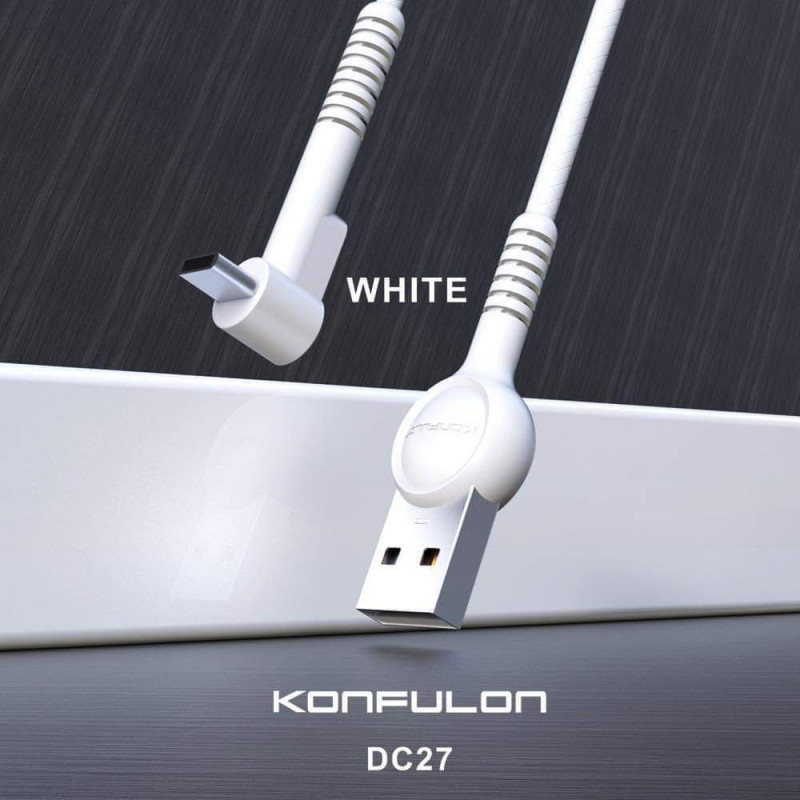Konfulon Charger Cable  DC25 Micro DC26 iPhone DC27 Type