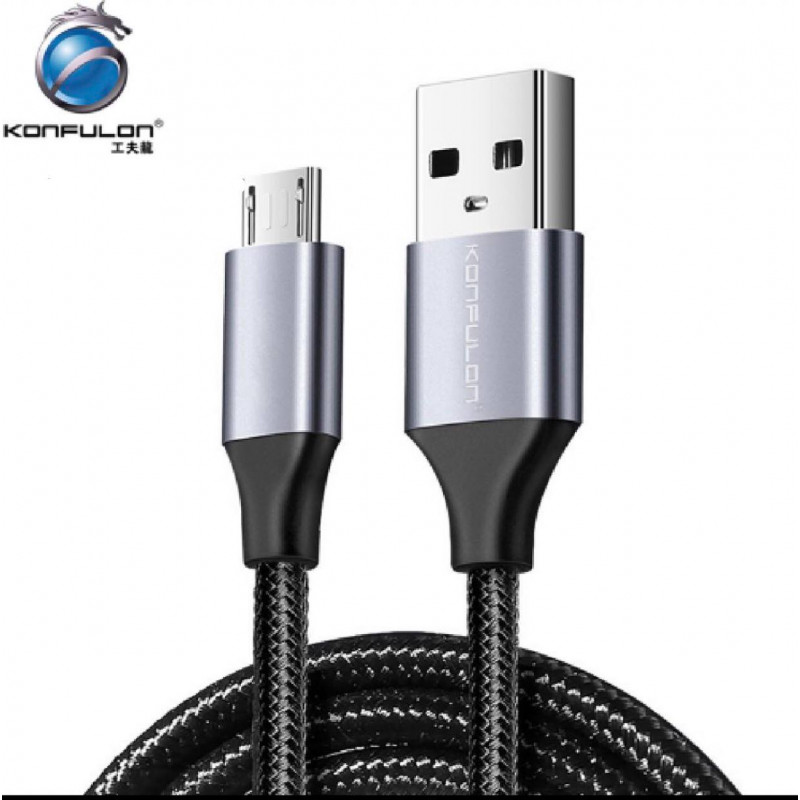 Konfulon Fast Charging Micro Cable 1m 3.0A Model DC32