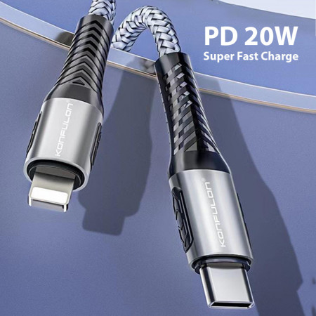 Konfulon iPhone Cable Fast Charger DC35 iPhone PD  20W