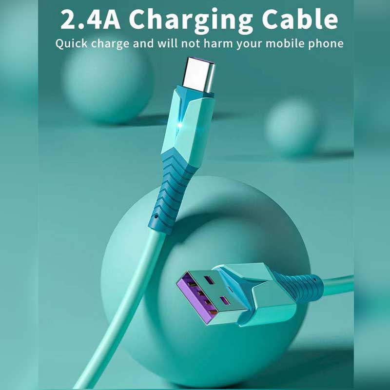 Konfulon Charger Cable  TYPE-C 2.4A fast Charger DC-39