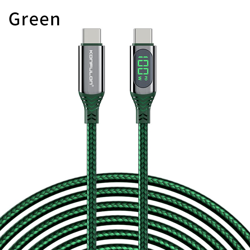 Konfulon Charger Cable TYPE-C Fastcharging 100W DC-42