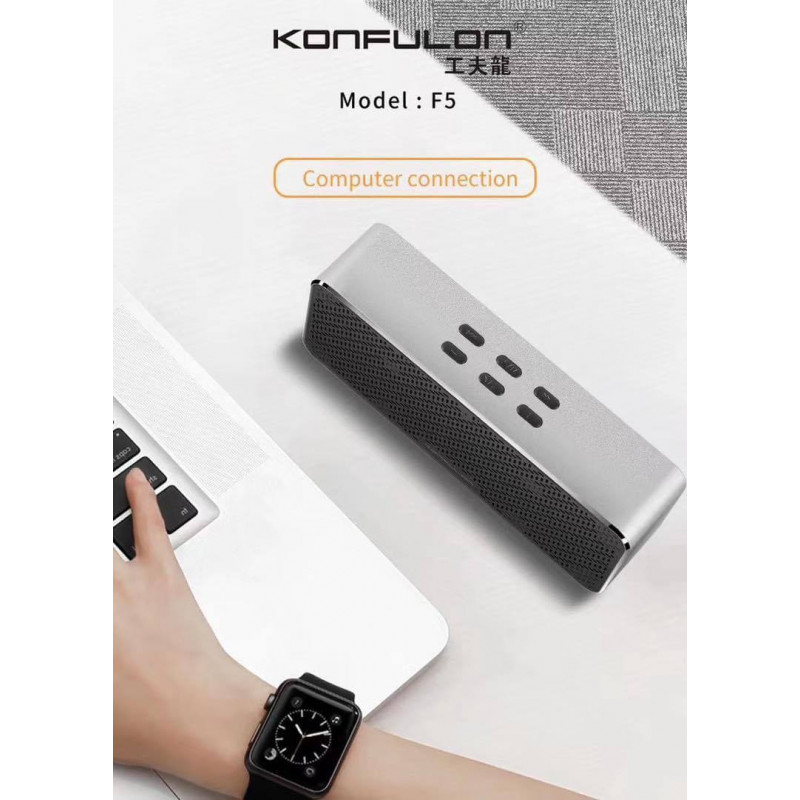 Konfulon Bluetooth Speaker 4.2 F5 10Hour Working Time