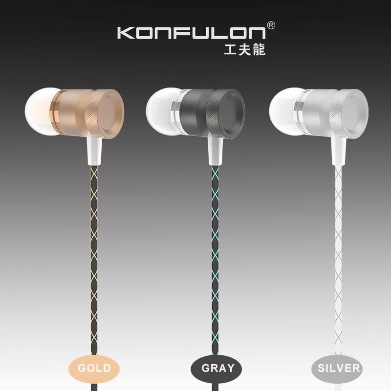 Konfulon Earphone Hifi Sound IN-A8