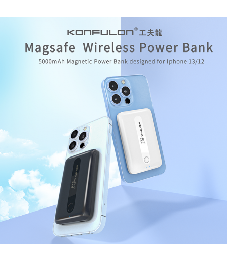 Konfulon PowerBank Magnetic Wireless 15W + PD 18W M16W
