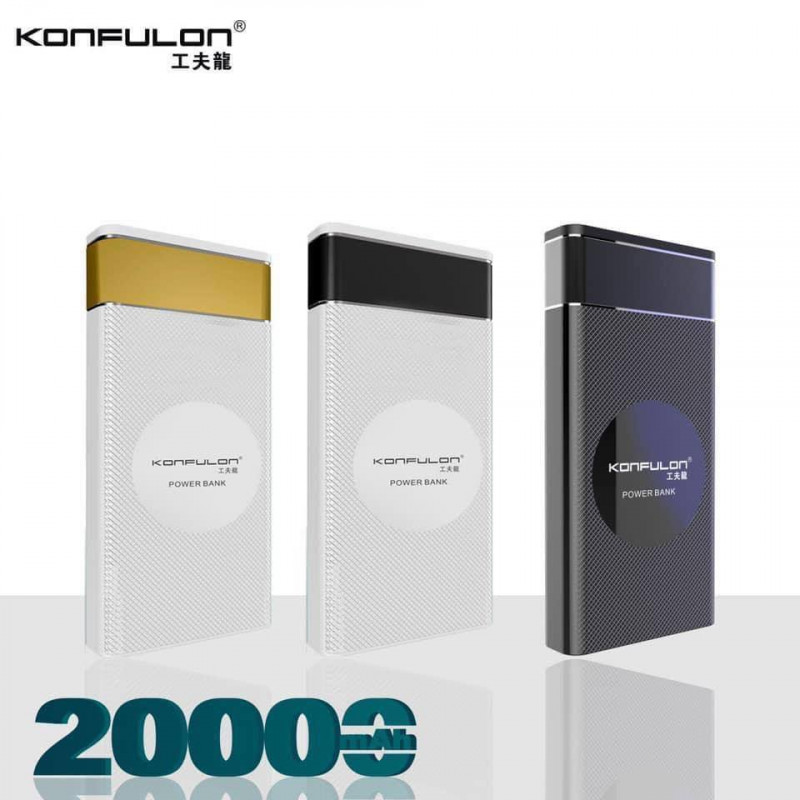 Konfulon Powerbank Fastcharge 18W 20000mAh M20 PD TYPE-C 