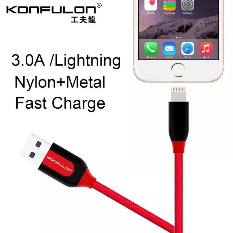 Konfulon iPhone Charger Cable S51 Lightning