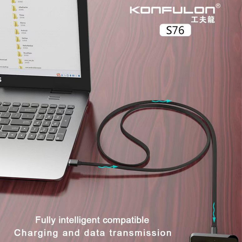 Konfulon Fast ChargerCable S76 Micro 3A