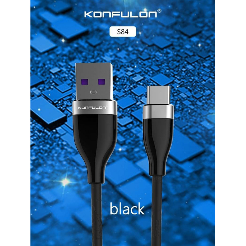 Konfulon Cable Charger S82 Micro S83 iPhone S84 Type-C