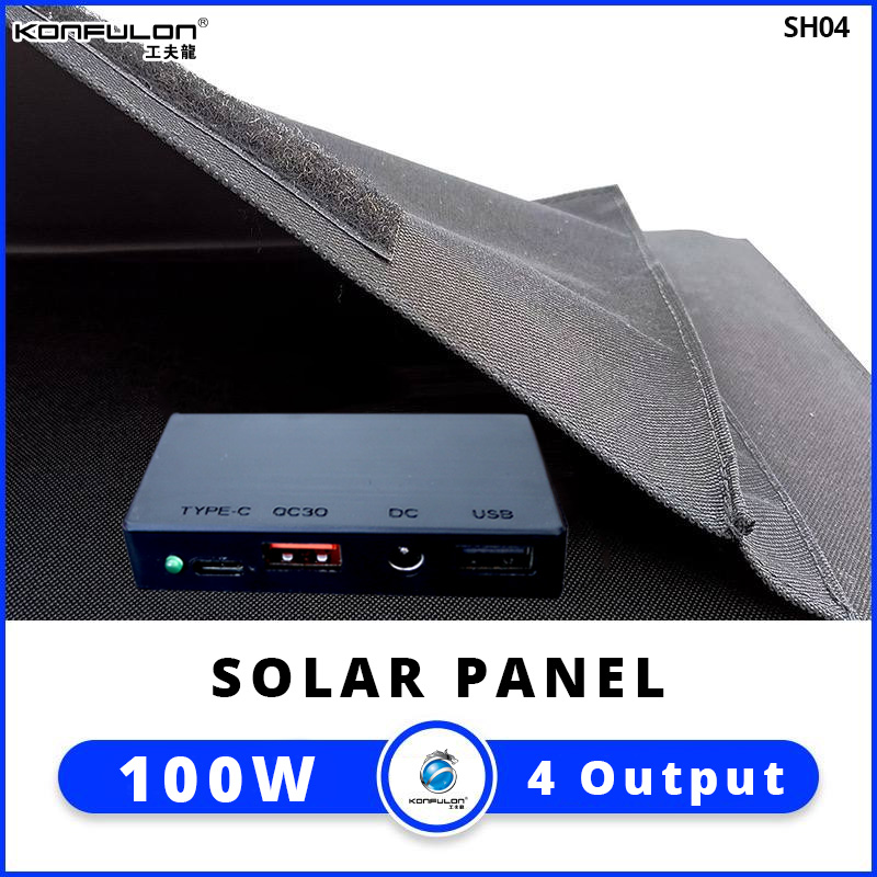 KONFULON Solar Panel High Power 100W Model SH04