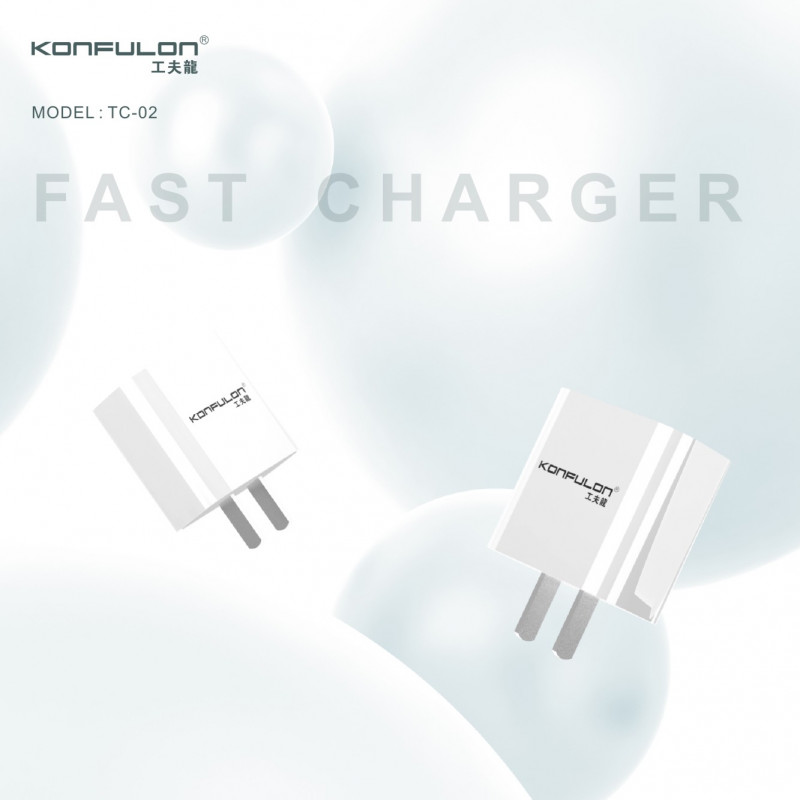 Konfulon Set Adapter Charger for iPhone 11-13 TC-02 20W