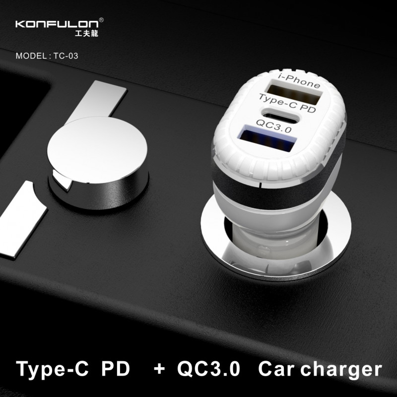 Konfulon Set Adapter Charger For iPhone TC-03 